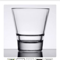 NEW Lot of 11 Libbey 15710 Endeavor 9 oz. Stackable Rocks Old Fashioned Glass Restaurant Bar Glasses