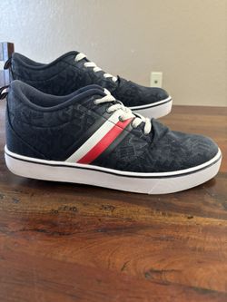Heelys Pro 20 Skate Shoes Tommy Hilfiger men’s Size 11 Leather Strap withWheels