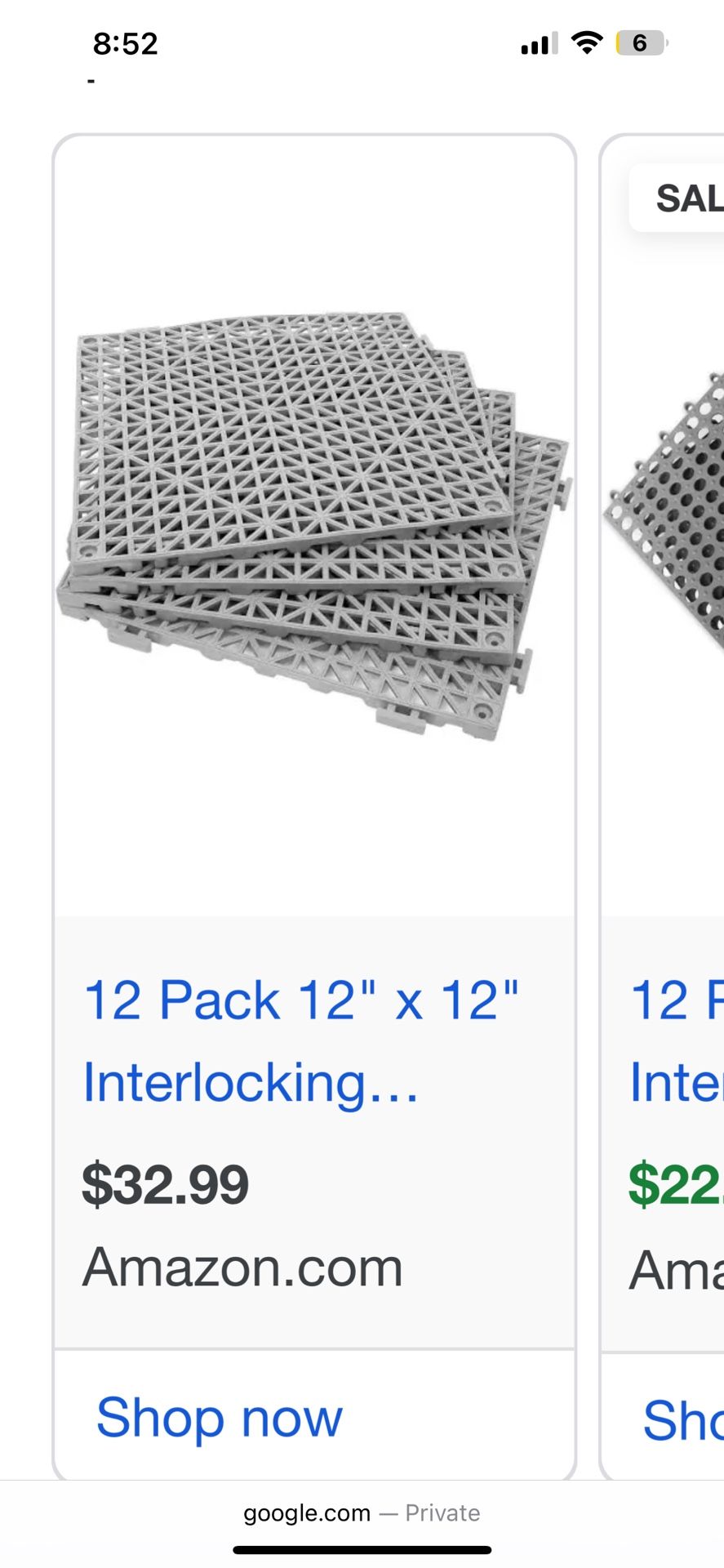Interlocking Flooring 12x12
