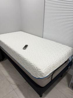 Twin Adjustable Base & Matress