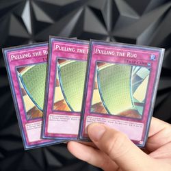 Yugioh: 4x Pulling The Rug (Super Rare)