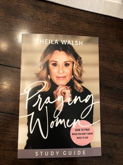 Free Praying woman study guide Brand New