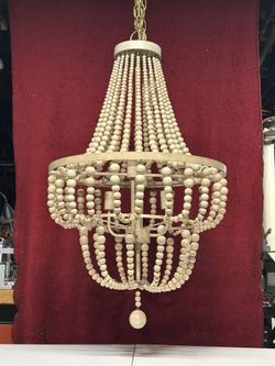 Opalhouse Wood Ball Chandalier