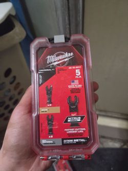 Milwaukee 5pc open lock anchor