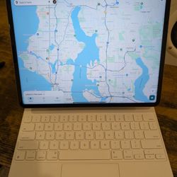 Apple Ipad Pro 12.9 Unlocked Cellular Wifi Magic Keyboard Case (6th Gen)