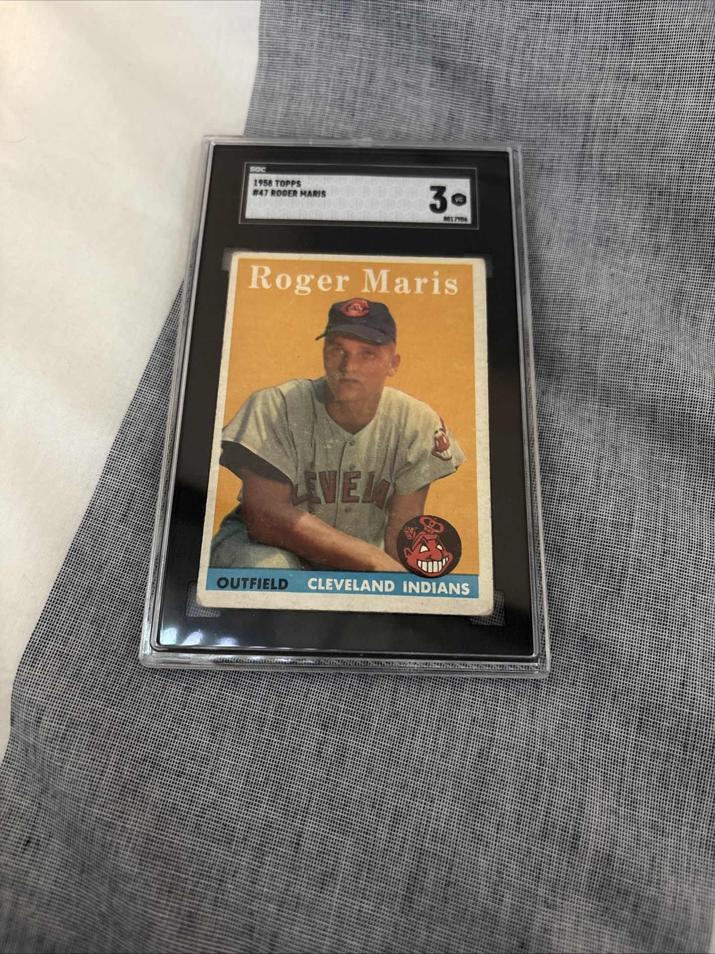 Roger Maris Rookie Card