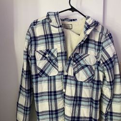 Sherpa-lined flannel