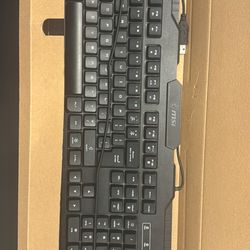 MSI Gaming Keyboard & Mouse Combo – Brand New in Box