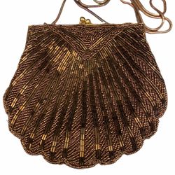 Bechamel Vintage Bearded  Clutch Crossbody 