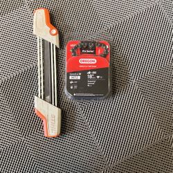 Chain Saw Sharpener With Free New Saw Chain