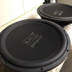 15" MM Polk Audio Subs