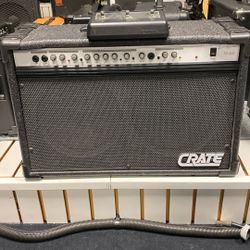 Crate TD/50C vintage guitar ramp with celestial speakers.