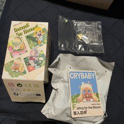 Crybaby Falling For The Bloom Hand and Hand Series Figure  POPMART