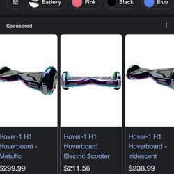 Hover-1 H1 Bluetooth Speaker 9.5 MPH Self Balancing Scooter