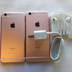 Factory unlocked apple iphone 6s 32gb Sold with store warranty $120 each 
