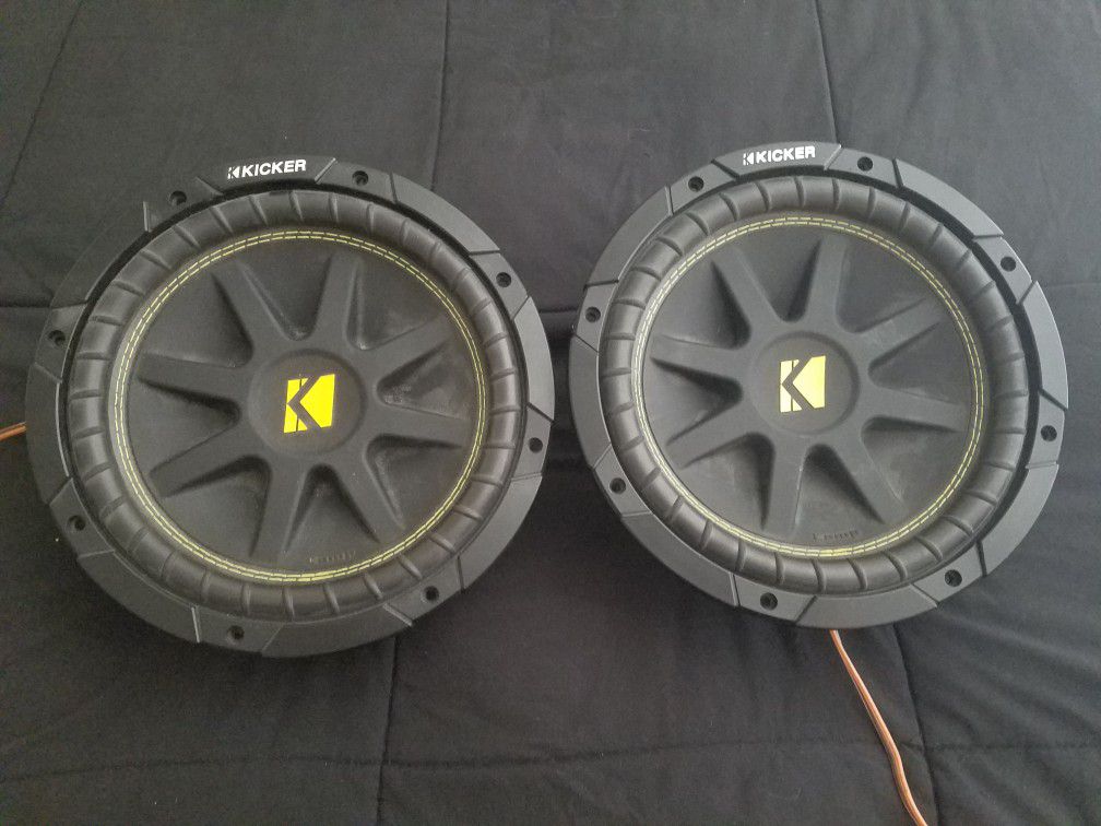 Kicker Comp 10inch Subwoofers