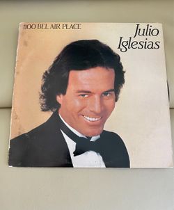 Vintage Julio Iglesias “1100 Bel Air Place” Vinyl Record