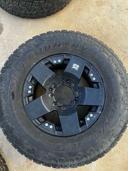 KMC XD Rockstar 17 in wheel set