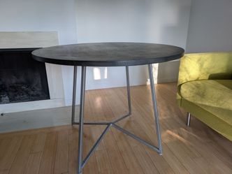 CB2 Acacia Wood Dining Table