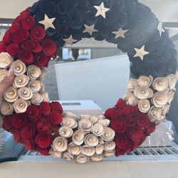 2 Fourth Of July Wreaths 