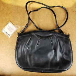 Black Bag Bazaar Vinyl Handbag