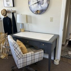 Stylish Home Office Desk & Chair