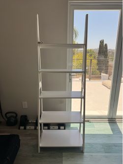 Ladder shelf