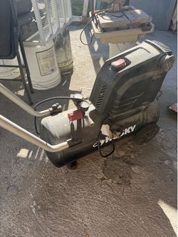 Husky portable air compressor