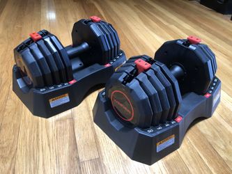Adjustable dumbbells