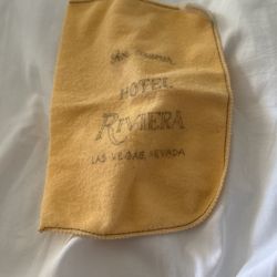 Riviera Old Shoe Cleaner Bag “Rare”