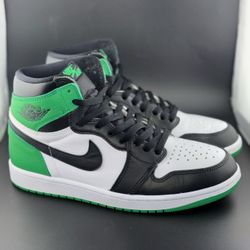 Jordan 1 Retro High OG Lucky Green Sz 9