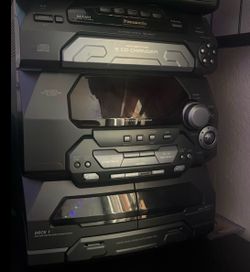 Panasonic  SA-AK17 CD and cassette player