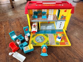 Vintage Fisher price little people hospital