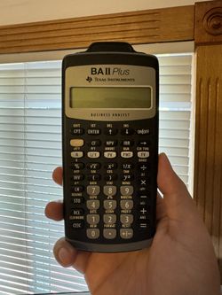 TI BA II plus CFA Calculator 