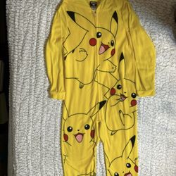 Official Pokemon Pikachu Kids One Piece Size Large L
