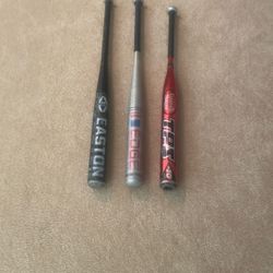3 Softball Bats