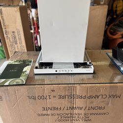 GE 30” CAFE WALL MOUNT RANGE HOOD VENT