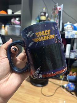 Space Invaders Ceramic Coffee Mug