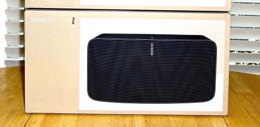 Sonos Fives - Black - Brand New Sealed - Includes Warranty