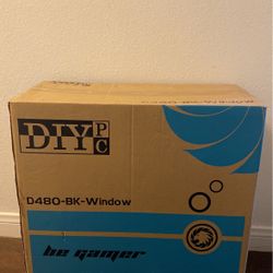 DIYPC D480-BK-Window Black Dual USB 3.0 ATX Mid Tower Computer Case