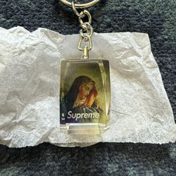 Supreme Virgin Mary Keychain