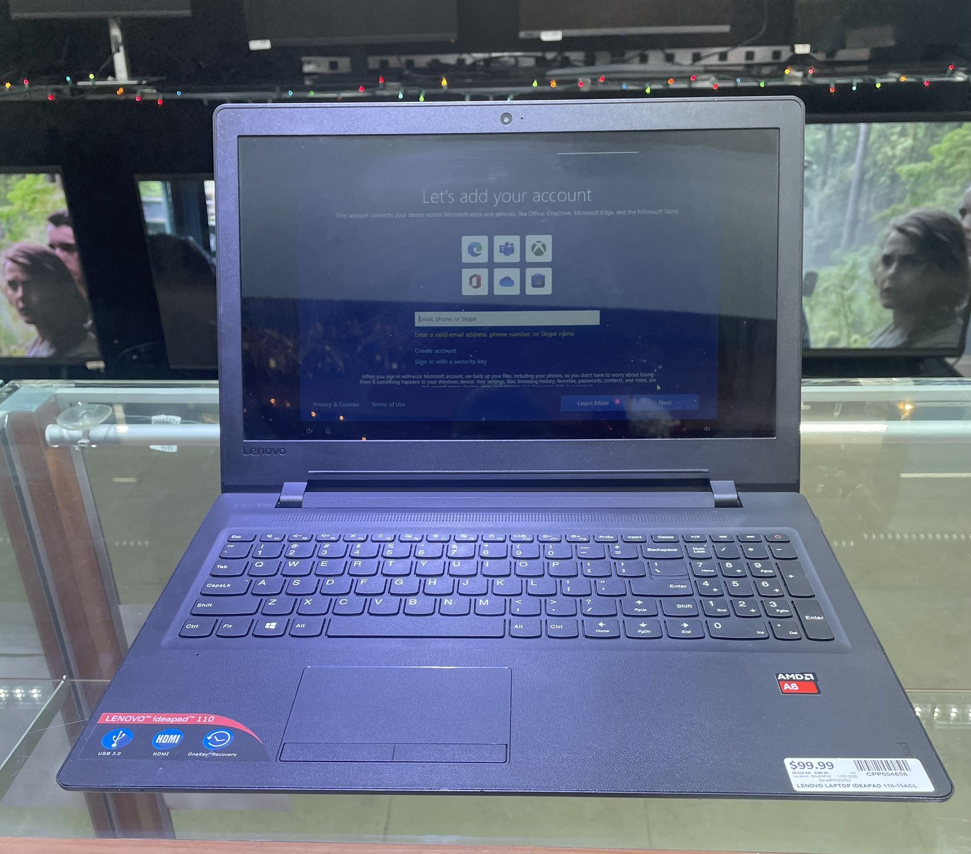 Lenovo laptop 110-15ACL ( Hablamos Espanol )