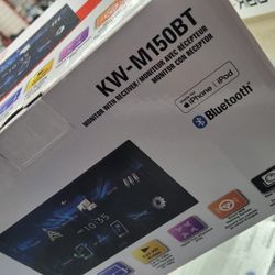 JVC Double Din BT Car Stereo Touch Screen 
