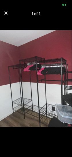 Huge metal closet