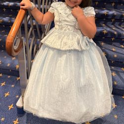 Blue Princess Dress 👗 Size 7