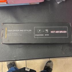 Hot Air Brush Hair Dryer And Styler