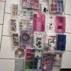 lots of beads for  jewelry making 