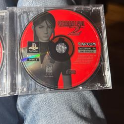 Resident Evil 2 Disc 1 And 2