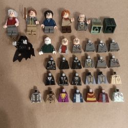 Lego Minifigures Lot Harry Potter Parts Accessories Replacement Torsos* Read* 