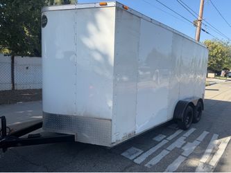 16 x 7 enclosed trailer